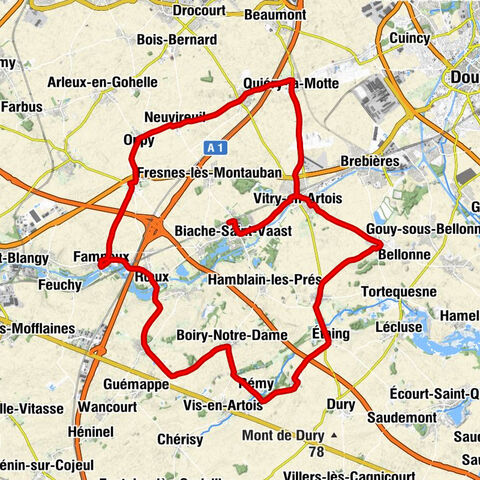 Biache-Saint-Vaast - Église Saint-Martin - Mont Georges