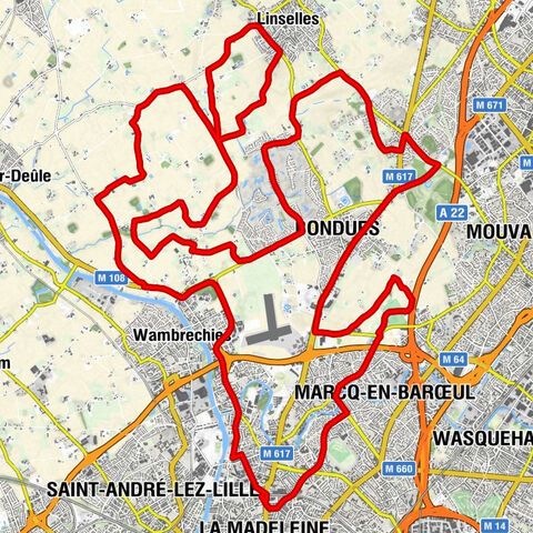 La Madeleine - Lille - Église Saint-Vincent - Église Notre-Dame de Lourdes