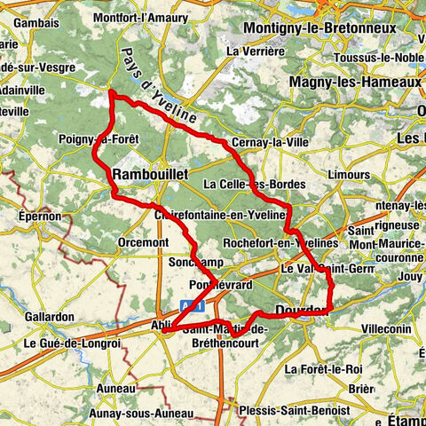 Ablis - Église Saint-Pierre - Église Saint-Vincent et Saint-Sébastien - Église Saint-Germain-d'Auxerre