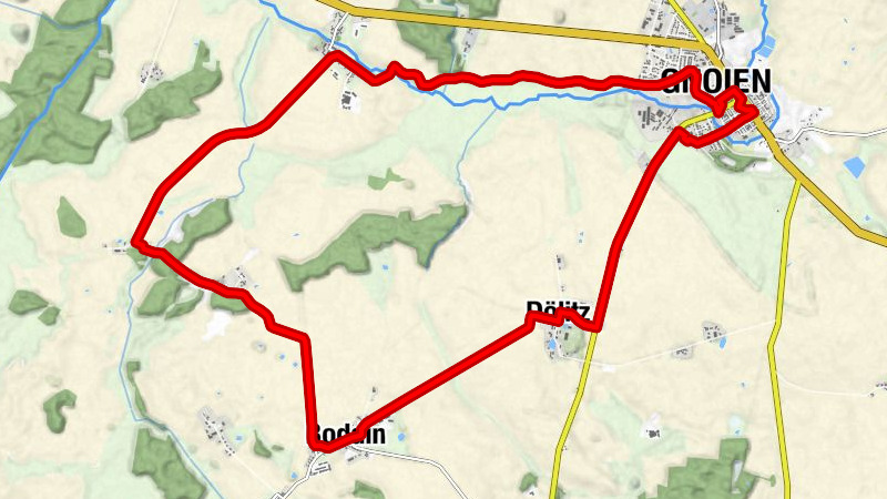 Gnoien - Nicolaikirche Boddin - Marienkirche - Sankt Ansgar