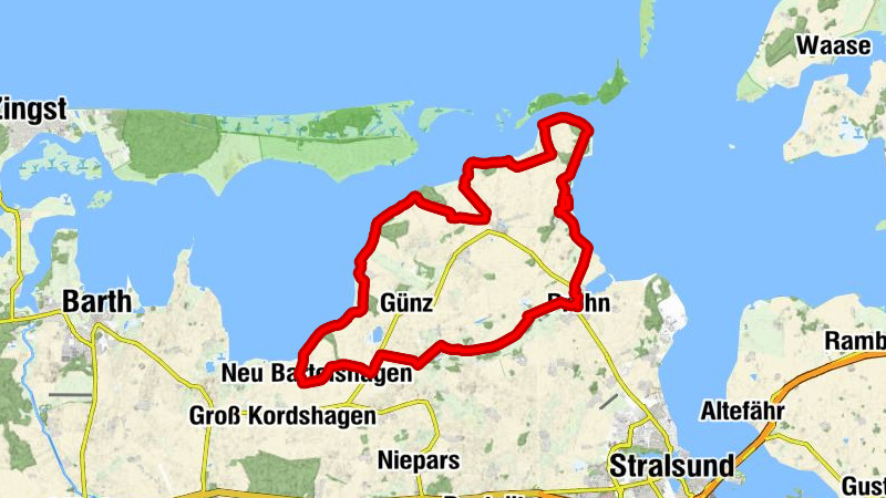 Prohn - Altenpleen - Neuenpleen - Buschenhagen