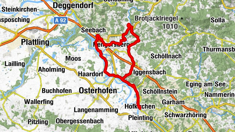 Gasthof zur Post - St. Georg - St. Laurentius und St. Gotthard - Hofkirchen