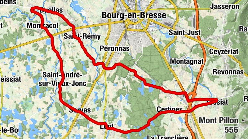 Tossiat - Église Saint-Martin - Église Saint-Didier - Bar restaurant la fontaine