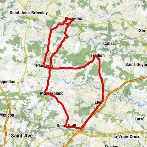 Plumelec - Le Mené - Église Saint-Bily - Église Saint-Mayeul