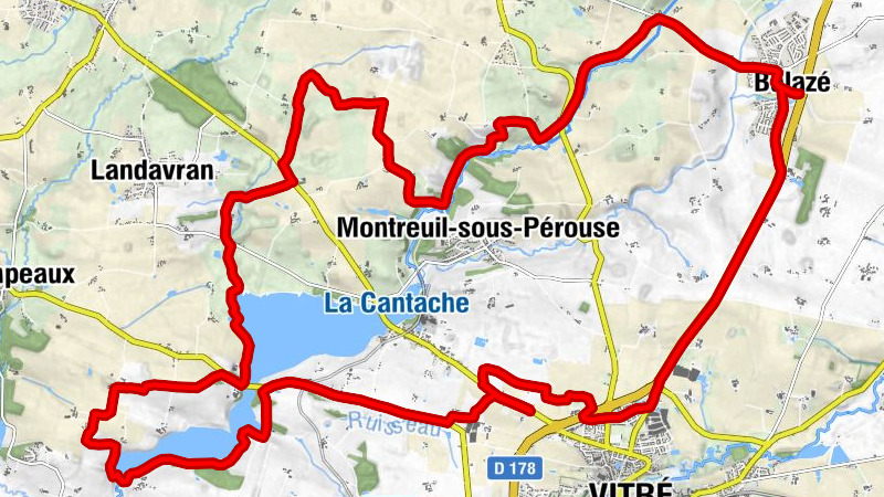 Balazé - Église Saint-Martin - La Bergerie - Vitré