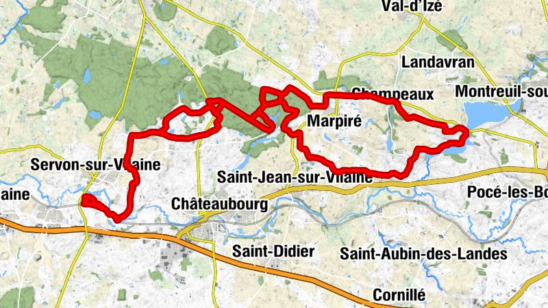 La Bertrie - Le Lanternier - Église Sainte-Marie-Madeleine - La Gare