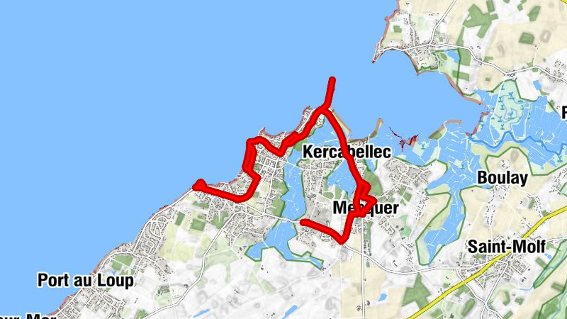 Kervaguet - La Vieille Forge - La Cabane a Huîtres - Chapelle Saint-Louis