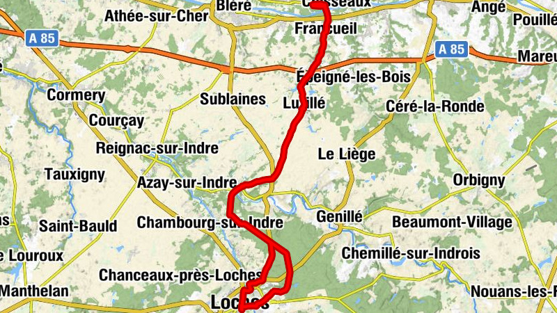 Loches - Collégiale Saint-Ours - Église Sainte-Luce