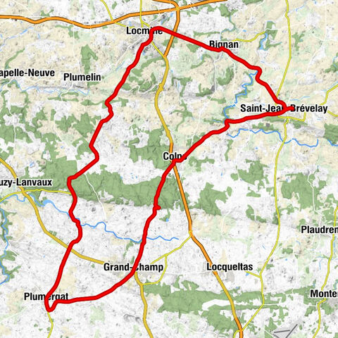 Église Saint-Jean-de-Berveley - Église Notre-Dame - Église Saint-Tugdual - Saint-Jean-Brévelay