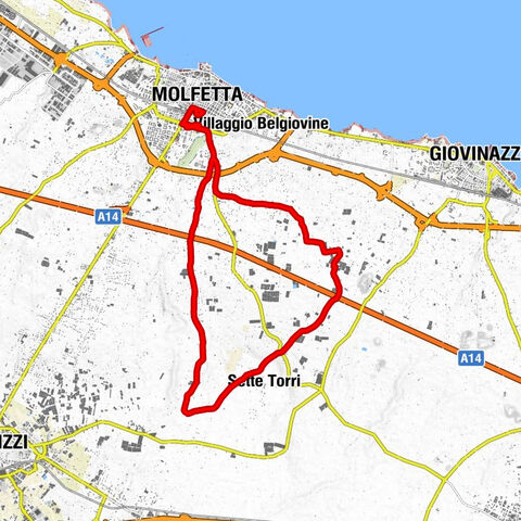 Molfetta - Lama Martina - Sette Torri