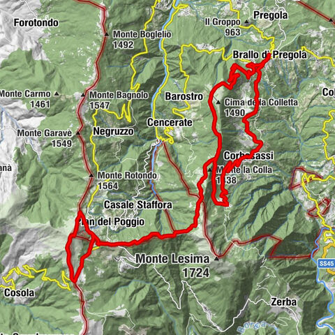 Brallo di Pregola - Monte Chiappo - Rifugio Monte Chiappo