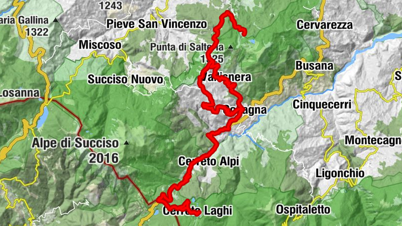 Cerreto Laghi - Passo del Gatto - Trattoria Del Barone - Sparvara