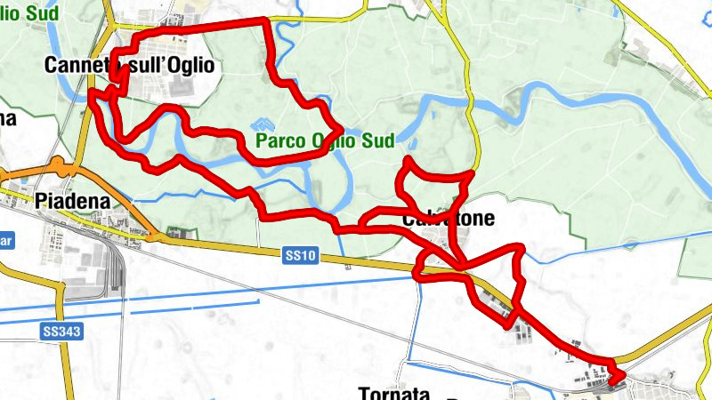 Bozzolo - Alla Stazione - Calvatone - San Paolo Ripa d'Oglio