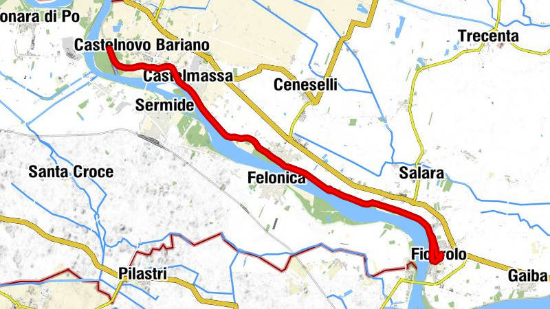 Ficarolo - Chiesa del Carmine - Calto - Chiesa di Sant'Antonio Martire