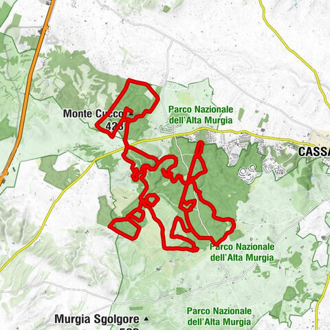 Il Tronco - Lama le Grotte - Monte Cucco - La Selva di Diana