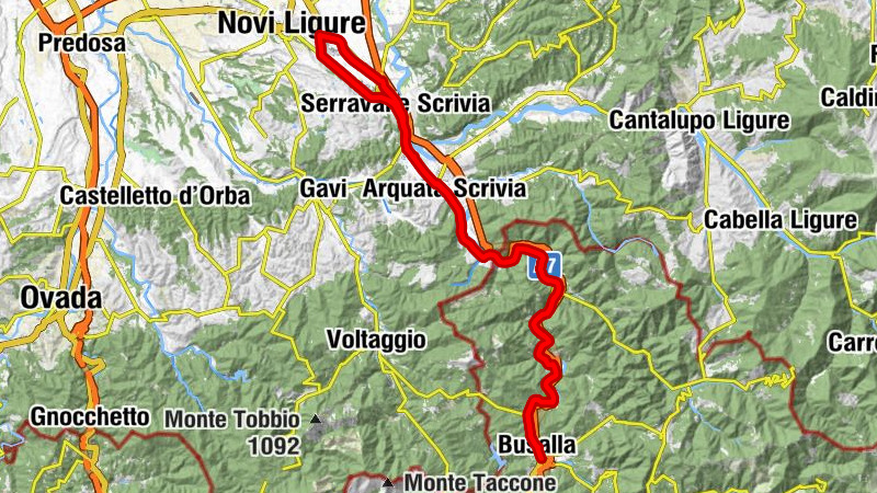 Busalla - Cappella di San Rocco - Chiesa di Santa Maria Assunta - Chiesa di Sant'Andrea Apostolo