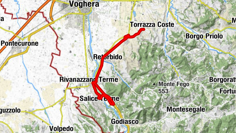 Codevilla - Retorbido - Rivanazzano Terme