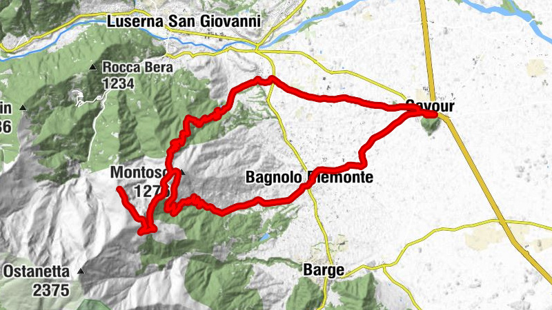 Cavour - Trattoria Al 47 - Merlo - Chiesa di San Giovanni Battista