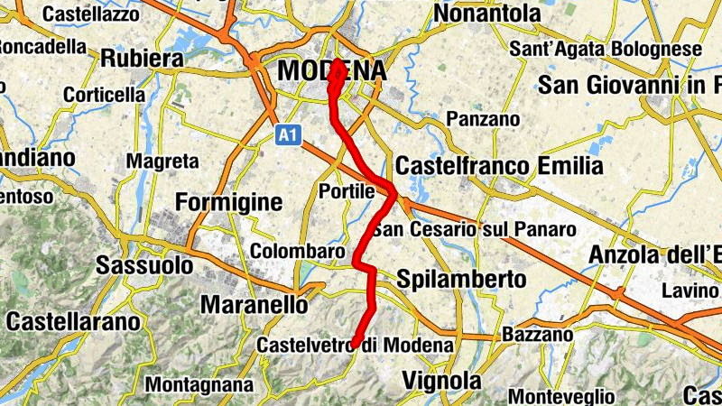 Modena - Beata Vergine di Lourdes - Santa Maria delle Asse - San Carlo