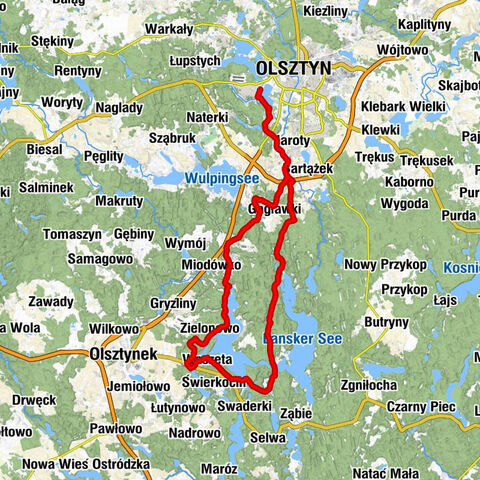 Olsztyn - Zajazd u Leszka - Kościół pw. Świętego Jana Ewangelisty i Opatrzności Bożej - Kościół pw. Świętego Jana Chrzciciela