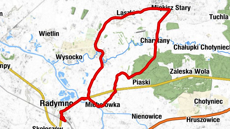 Radymno - Zajazd pod Dębem - Kościół pw. św. Michała Archanioła - Kościół pw. Matki Bożej Częstochowskiej