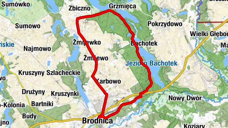 Brodnica - Kościół pw. Świętego Jakuba Apostoła - Żmijewo