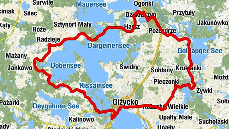 Giżycko - Piękna Góra - Guty - Kościół Ewangelicko-Augsburski