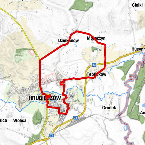 Podgórze - Szamanko Hrubieszów - Cerkiew Zaśnięcia Najświętszej Maryi Panny - Hrubieszów