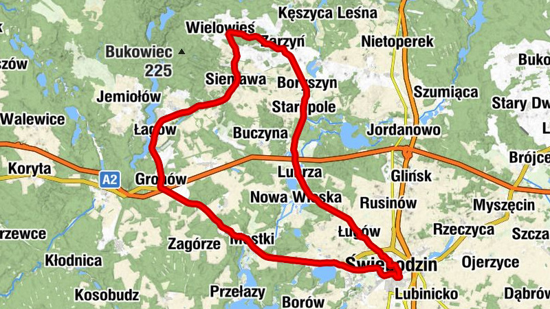 Świebodzin - Góra Szubienica - Kościół pw. św. Jana Chrzciciela w Lubrzy - pw. Matki Bożej Wspomożenia Wiernych