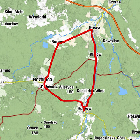 Ruszów - Gozdnica - Iłowa