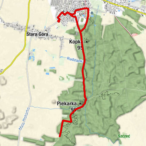 Góra - Piekarka - Dziczek