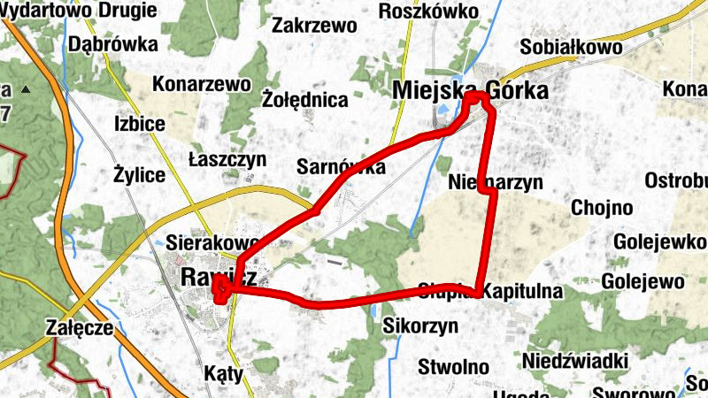 Miejska Górka - Kościół pw. Chrystusa Króla i Zwiastowania NMP - Rawicz - Kościół pw. św. Andrzeja Boboli