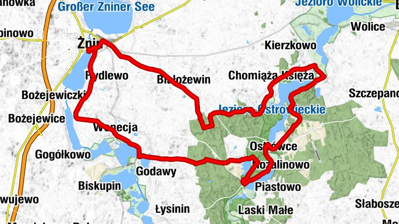 Żnin Licealna - Żnin - Kościół pw. Świętego Floriana - Białożewin
