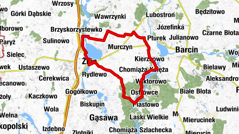 Żnin Licealna - Żnin - Kościół pw. Najświętszej Maryi Panny Królowej Polski - Kościół pw. Świętego Floriana