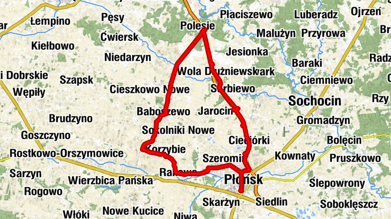 Płońsk - Biesiadowo - Kościół pw. Matki Boskiej Częstochowskiej