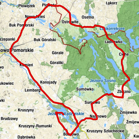 Wądzyn - Kościół pw. Świętego Jakuba Apostoła - Kościół pw. Świętego Stanisława Biskupa Męczennika - Kościół pw. Chrystusa Króla i Matki Bożej Nieustającej Pomocy