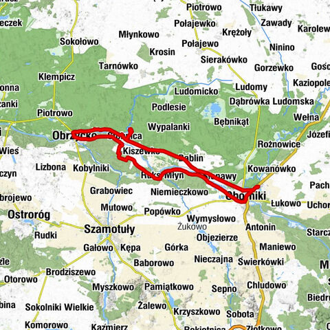 Oborniki Wielkopolskie - Oborniki - Obrzycko - Kościół pw. NMP Wniebowziętej