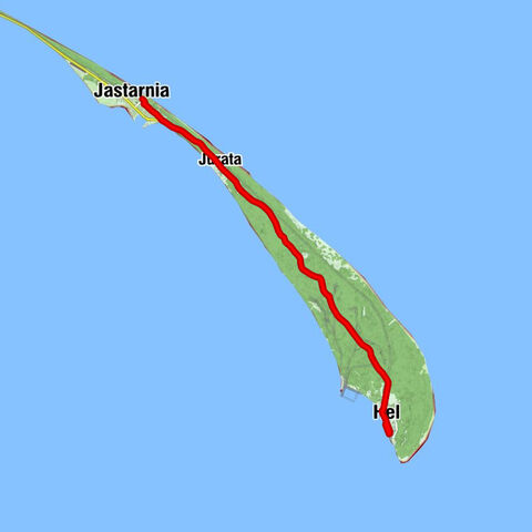 Jastarnia - Jurata - Bór - Hel