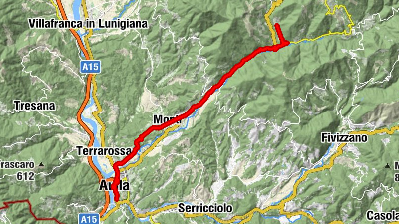 Montale - Il Muretto - Cima alla Folla - Santuario della Madonna degli Angeli
