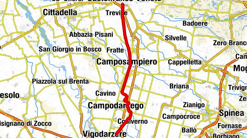 Bragni - Chiesa Parrocchiale dei Santi Pietro e Paolo - Camposampiero - Chiesetta di Santa Maria