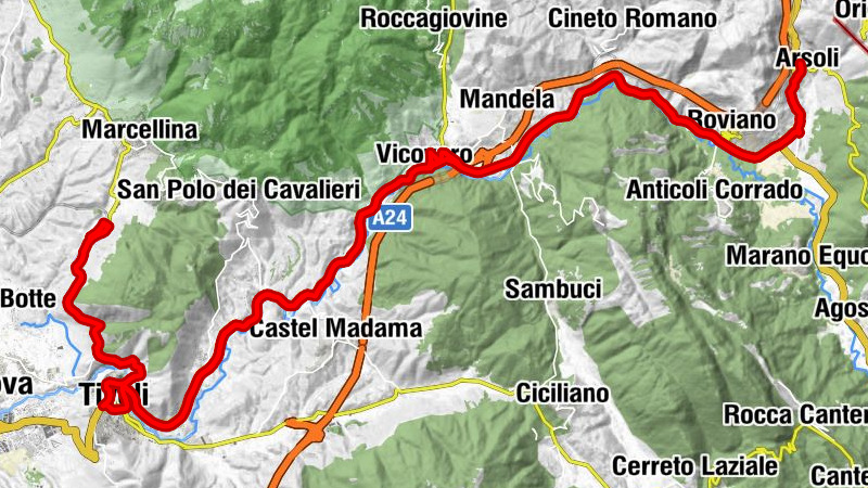 Marcellina-Palombara - Cattedrale di San Lorenzo - Chiesa di S. Sepolcro - San Francesco