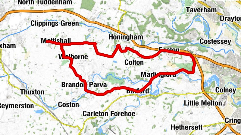 Mattishall - All Saints - South Green - Welborne