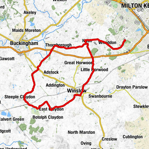Whaddon - Selbie Memorial Congregational Church - Little Horwood: St Nicholas - All Saints
