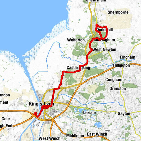 Free Bridge - King's Lynn Minster - Saint Lawrence - Saint Felix Chapel