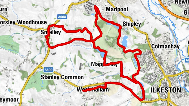 West Hallam - Ilkeston - Heanor - Smalley Baptist Church