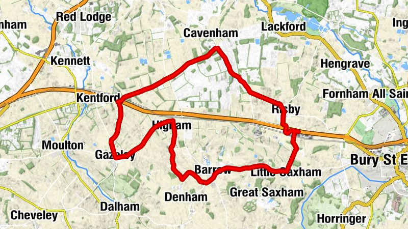 Risby - All Saints (Gazeley Parish Church) - The Saxhams