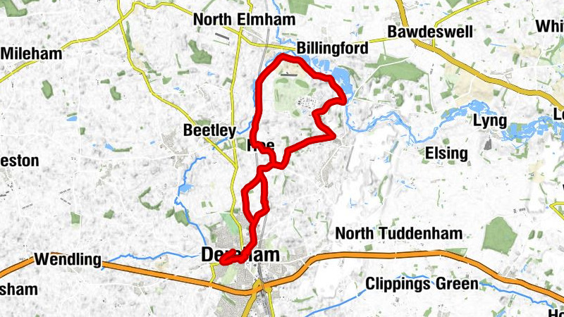 Dereham - Saint Nicholas - Saint Andrews Church - Saint Margaret