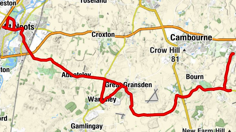 Highfields Caldecote - St James (Waresley Parish Church) - St Margaret (Abbotsley Parish Church) - St Mary (Eynesbury Parish Church)
