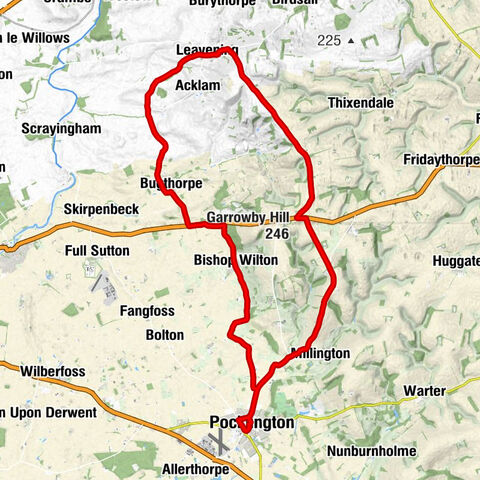 Leavening - Garrowby Hill - All Saints Church - St. Andrew's