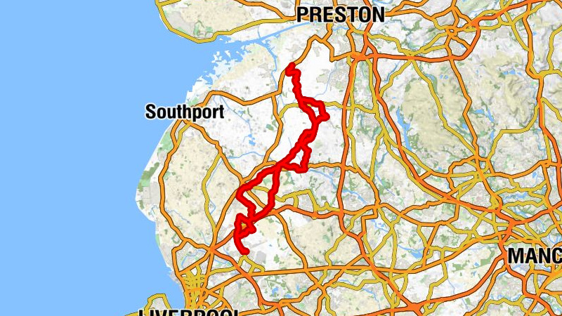 Headbolt Lane - Melling Mount - Hoole Methodist Church - St Peter's Church